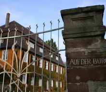 Zaun vor Gutshof Papenheim, Liebenau