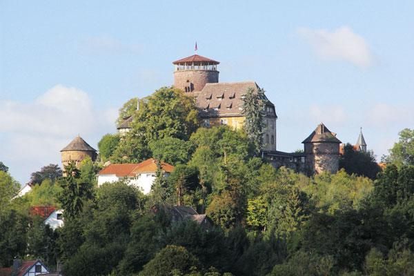 Blick auf die Trendelburg Blick auf die Trendelburg