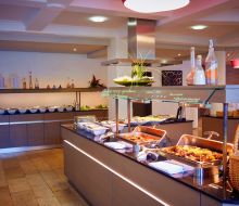 Buffetansicht im Seehotel