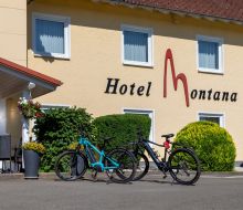 Au&szlig;enansicht vom Hotel Montana