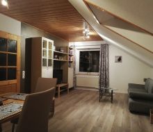 Wohnzimmer Ferienwohnung Mueller Diemelstadt-Wrexen