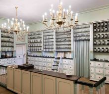 Apothekenmuseum Hofgeismar von innen Apothekenmuseum Hofgeismar von innen