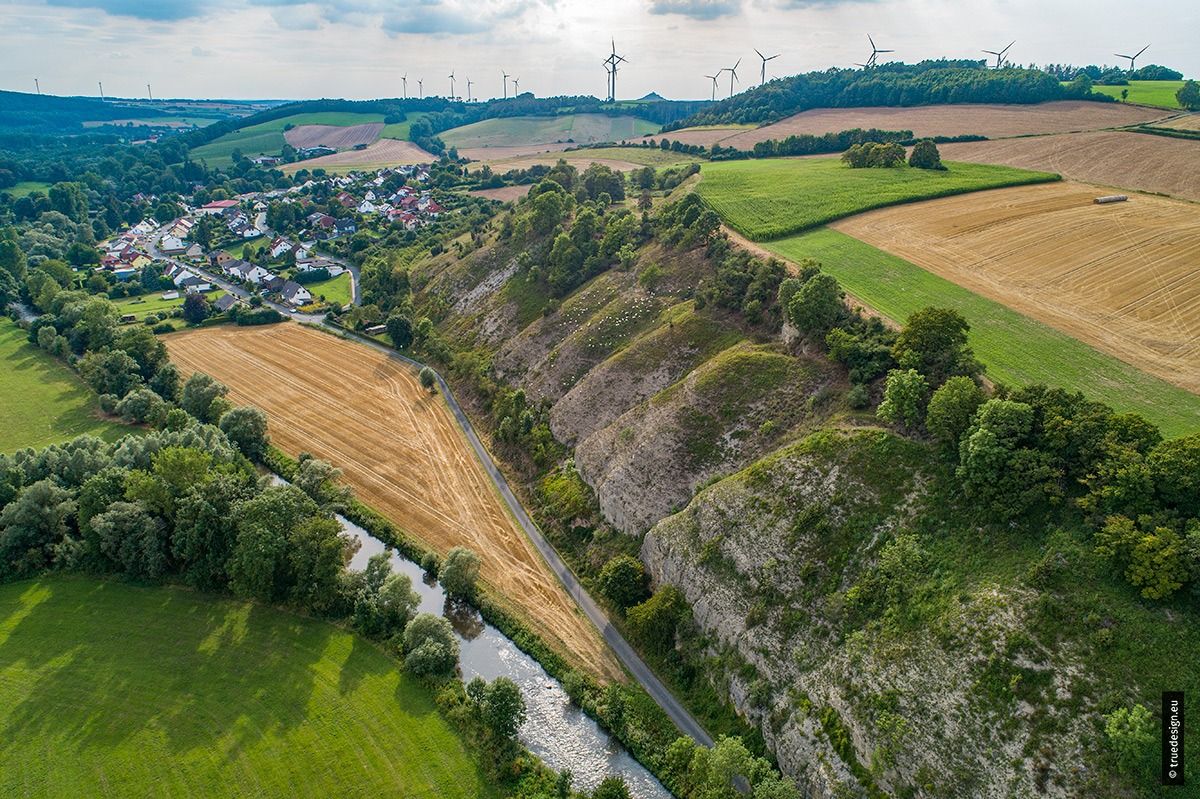 Kalk-Halbtrockenrasen bei Liebenau Kalk-Halbtrockenrasen bei Liebenau