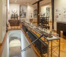 Treppenaufgang im Museum Stern Warburg