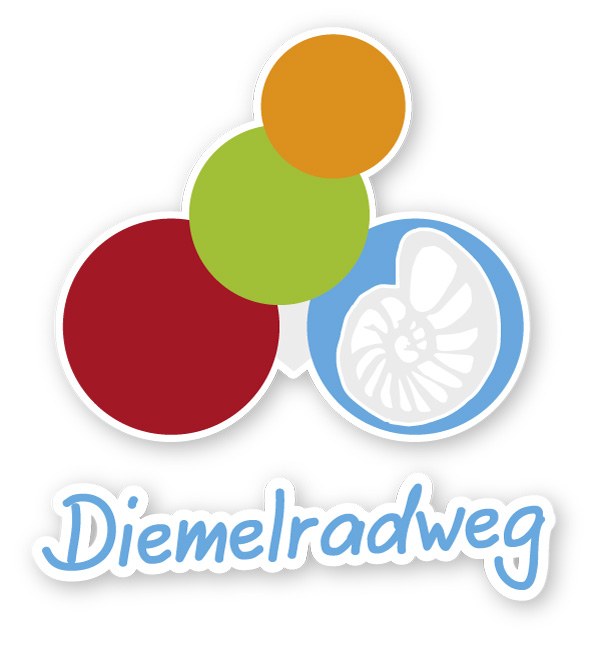 Logo Diemelradweg Vektor