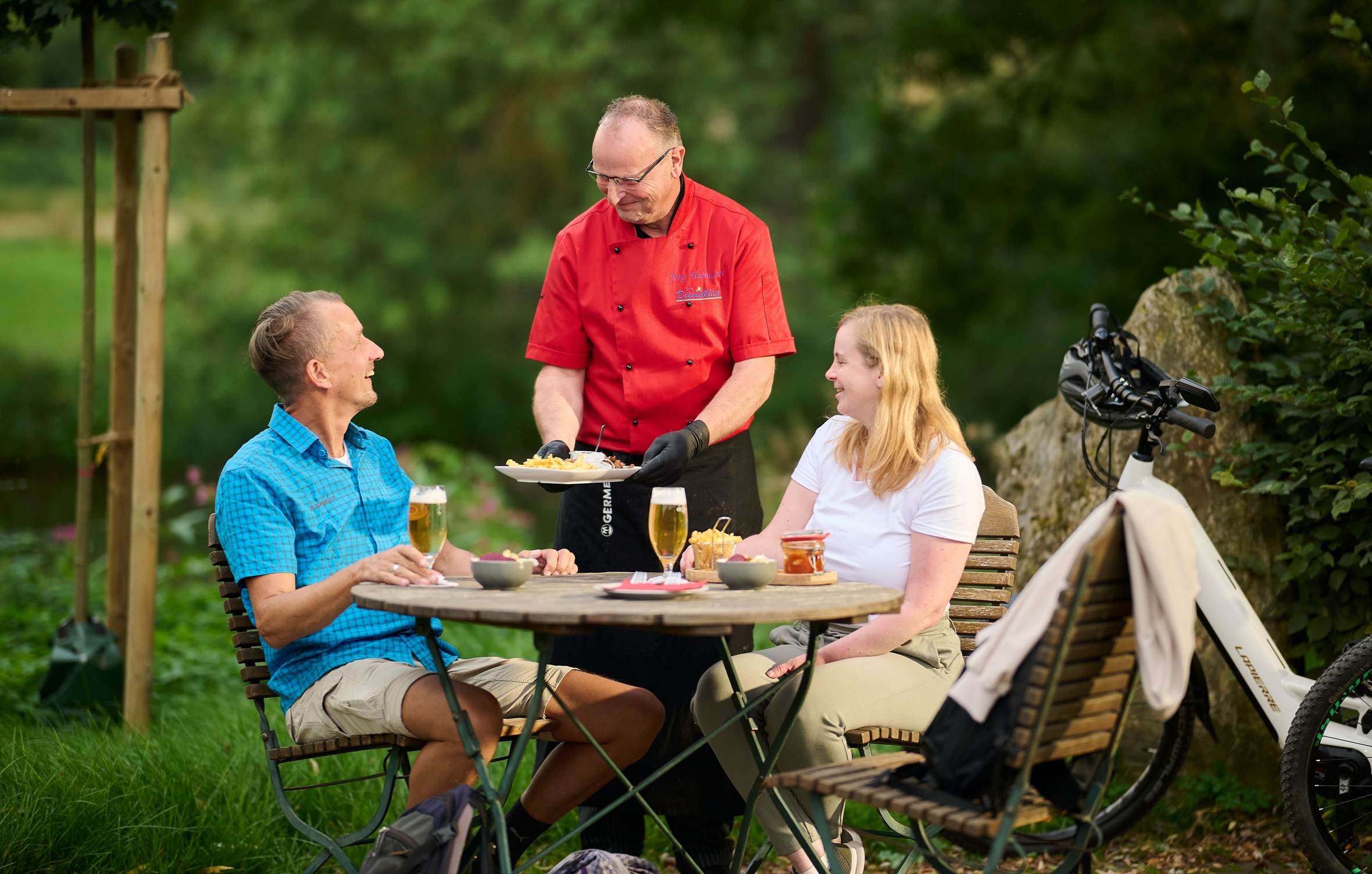 Rast im Gasthof, Foto: Koop. DRW, Kappest Fotografie